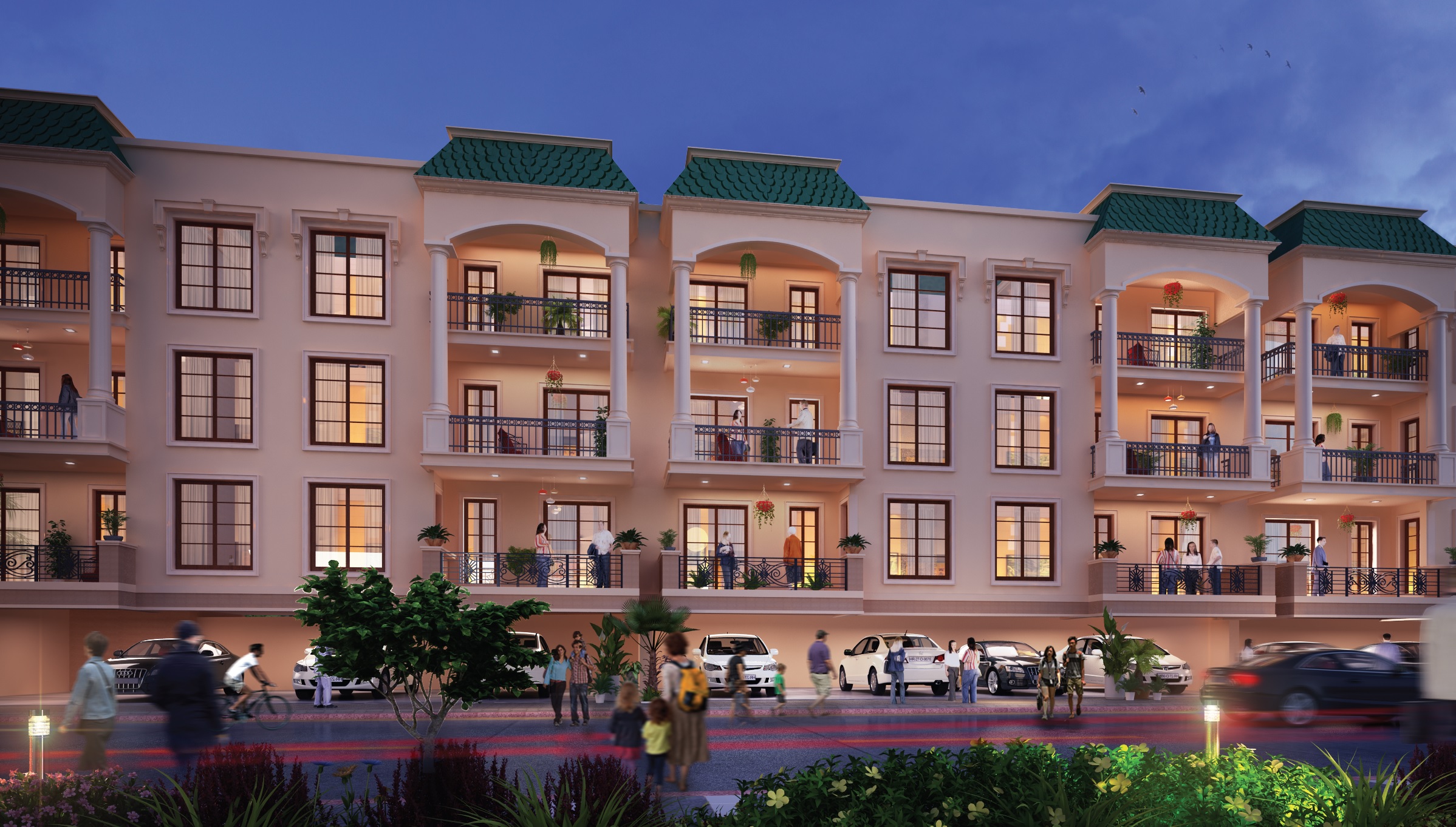 2 BHK + Store & Terrace at Omaxe Metro City (Hi-Tech Township)